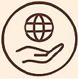 Icône gestes du monde